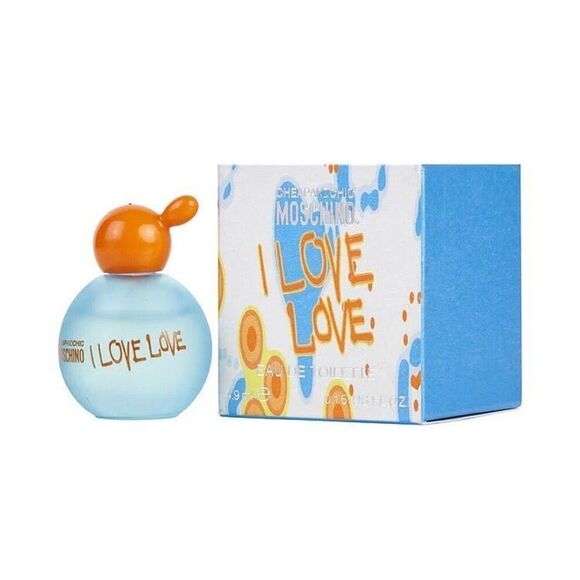 MOSCHINO - NWT - Two Mini Bottles of "Cheap & Chic I Love Love" Eau de Toilette - Picture 10 of 13